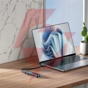 Hub usb-c przejściówka adapter 8w1 hdmi 2.0 4k 60 hz gigabit ethernet 1000 mbps zenwire hub81