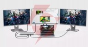 Hub adapter usb-c 12w1 stacja dokująca 2x hdmi 4k ethernet rj45 usb 3.0 byl-2211