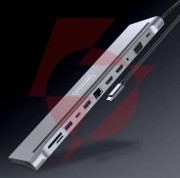 Hub adapter usb-c 12w1 stacja dokująca 2x hdmi 4k ethernet rj45 usb 3.0 byl-2211