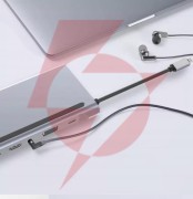 Hub adapter usb-c 12w1 stacja dokująca 2x hdmi 4k ethernet rj45 usb 3.0 byl-2211