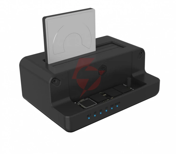 Stacja klonująca i dokująca icybox  ib-2914mscl-c31 2,5 i 3,5 cala na m.2 nvme