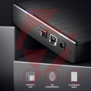 Obudowa zewnętrzna axagon ee35-xa3  aluminiowa, usb 3.2 gen 1 sata 3g 3.5"