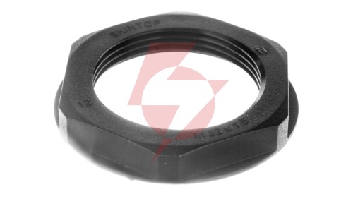 Nakrętka poliamidowa M32 SKINTOP GMP-GL-M 32x1,5 czarny 53119140