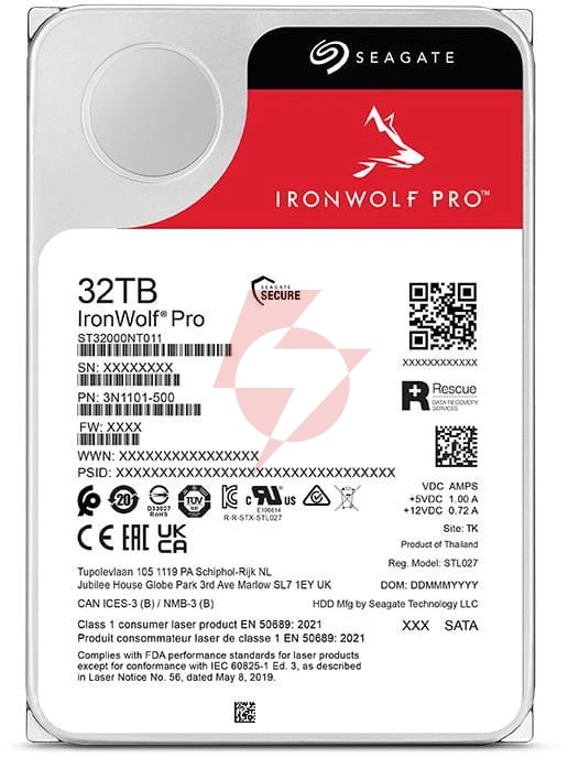Dysk seagate ironwolf pro st32000nt000 32tb