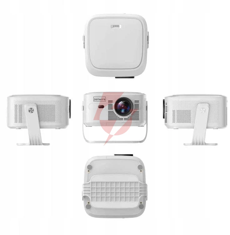 Mini projektor przenośny rzutnik android 14 wifi zenwire primeview imc460 pro