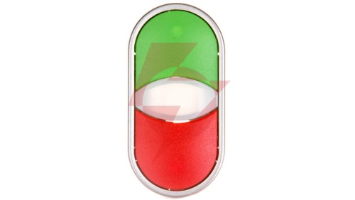 Przycisk sterowniczy podwójny 22mm czerwony/zielony 2Z z samopowrotem SP22-2KL-20Z/C