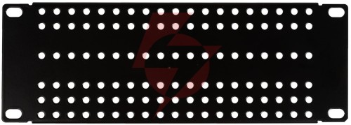 Adapter montażowy rack 10" 2u z otworowaniem prosty atte add-rack10-2u1