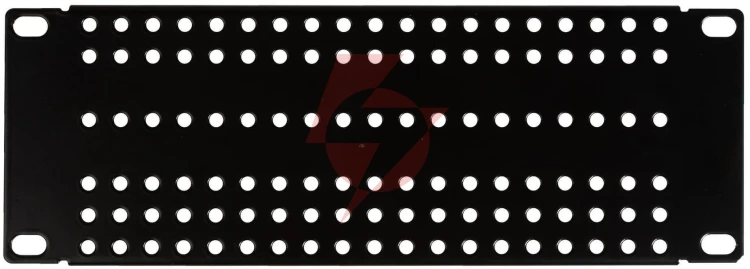 Adapter montażowy rack 10" 2u z otworowaniem prosty atte add-rack10-2u1