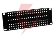 Adapter montażowy rack 10" 2u z otworowaniem prosty atte add-rack10-2u1