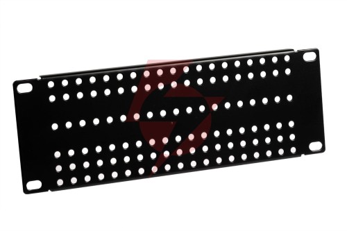 Adapter montażowy rack 10" 2u z otworowaniem prosty atte add-rack10-2u1