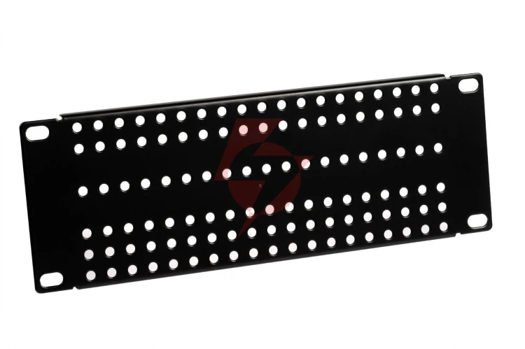 Adapter montażowy rack 10" 2u z otworowaniem prosty atte add-rack10-2u1