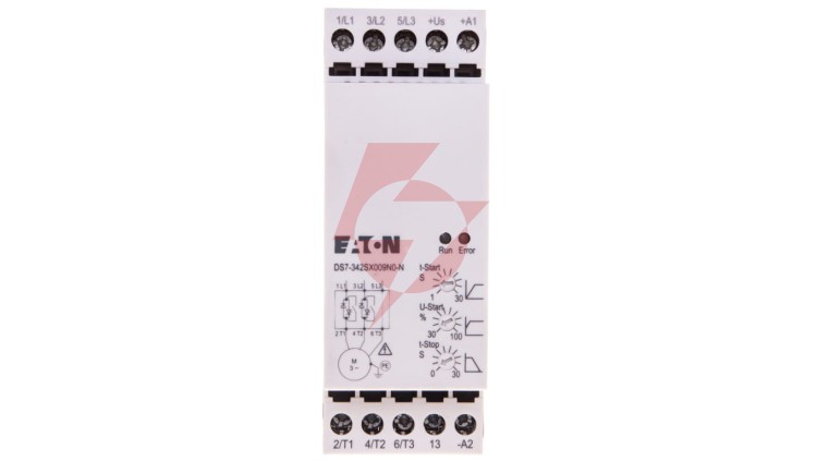 Softstart 3-fazowy 400VAC 9A 4kW/400V Uc=110/230V AC DS7-342SX009N0-N 134928