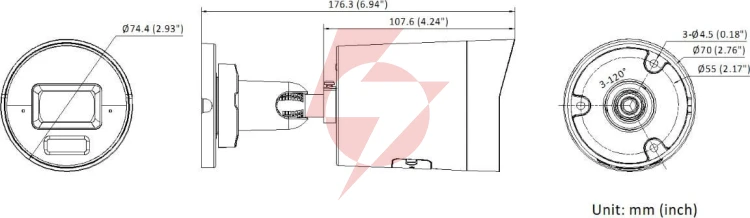 Kamera ip hikvision 16mp ds-2cd20166g3-iuy/sl(2.8mm)(ef)