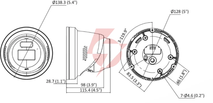 Kamera ip hikvision 16mp ds-2cd23166g3-is2uy/sl(2.8mm)(ef)