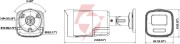 Kamera ip hikvision ds-2cd1t47g3h-liuf/srb(2.8mm)