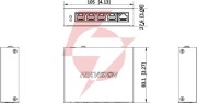 Repeater poe hikvision ds-3e0505p-e/r