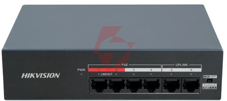 Switch hikvision ds-xs06-p