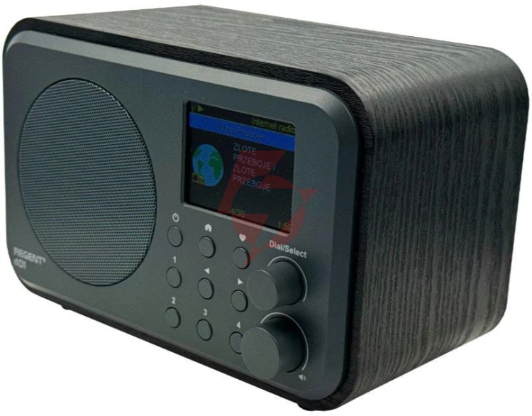 Radio internetowe ferguson regent i101 | dab+ | fm rds / akumulator 2000 mah (czarne)