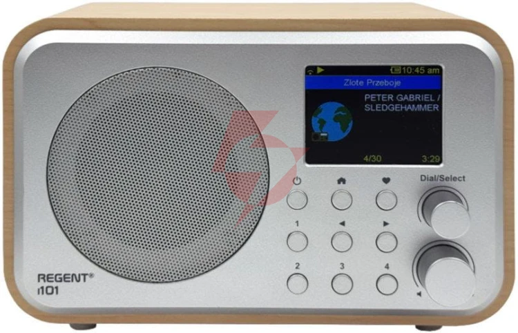 Radio internetowe ferguson regent i101 | dab+ | fm rds / akumulator 2000 mah (jasne drewno)