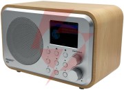 Radio internetowe ferguson regent i101 | dab+ | fm rds / akumulator 2000 mah (jasne drewno)