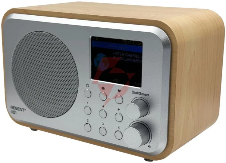 Radio internetowe ferguson regent i101 | dab+ | fm rds / akumulator 2000 mah (jasne drewno)
