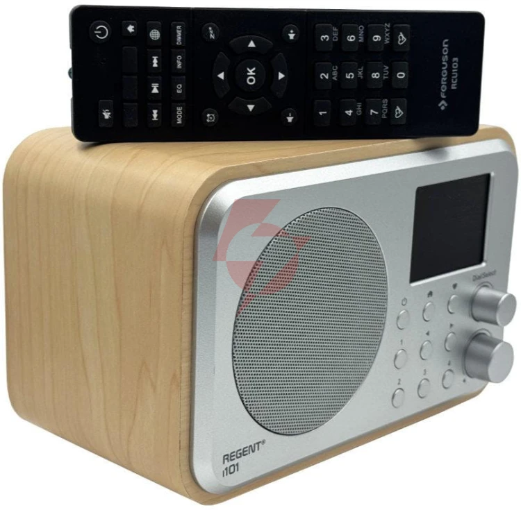 Radio internetowe ferguson regent i101 | dab+ | fm rds / akumulator 2000 mah (jasne drewno)