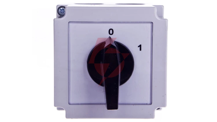 Łącznik krzywkowy 0-1 4P 25A w obudowie 4G25-92-PK R114 63-840398-031
