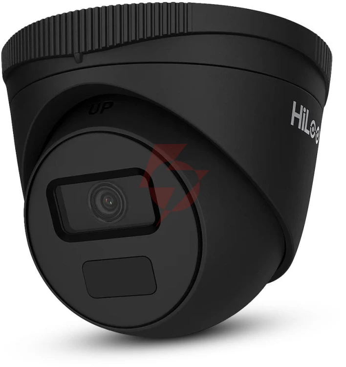 Kamera ip hilook ipc-t241h-c black kopułka 4mp ir20m