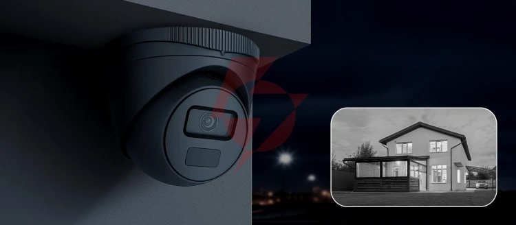 Kamera ip hilook ipc-t241h-c black kopułka 4mp ir20m
