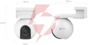 Kamera ip ezviz eb8 pro 4g 4k kit 8mp z panelem słonecznym 8w 4g wi-fi