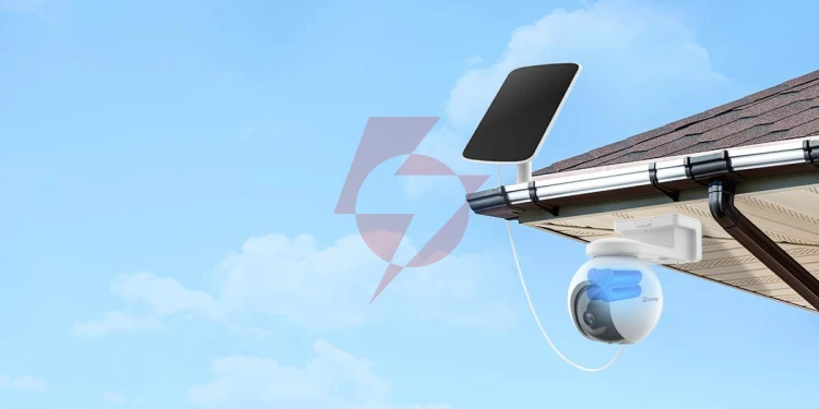 Kamera ip ezviz eb8 pro 4g 4k kit 8mp z panelem słonecznym 8w 4g wi-fi