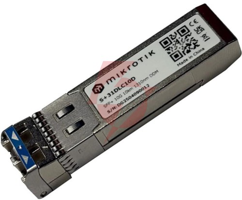 Moduł sfp+ mikrotik s+31dlc10d sfp/sfp+/sfp28