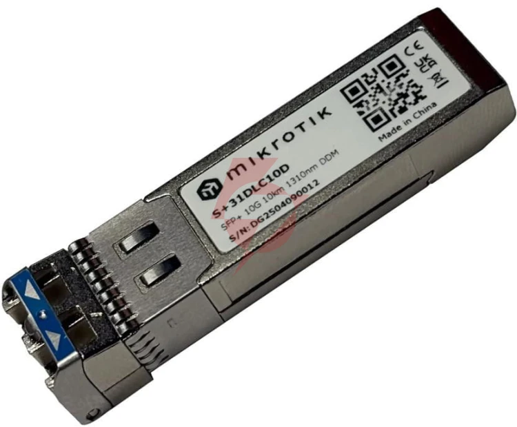 Moduł sfp+ mikrotik s+31dlc10d sfp/sfp+/sfp28