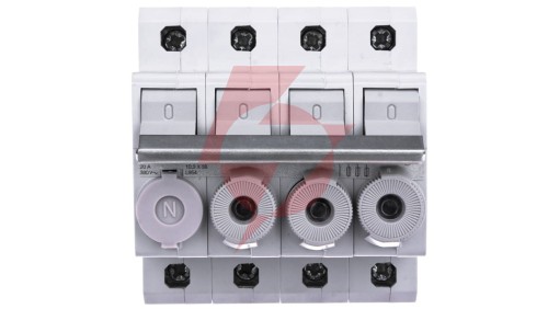 Rozłącznik bezpiecznikowy cylindryczny 4P 10x38mm L95400