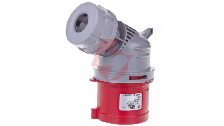 Wtyczka przenośna 32A 5P 400V czerwona IP44 8025-6TT