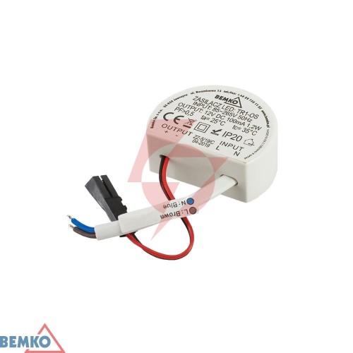 Zasilacz do opraw samochodowych stepper 1.2w 12vdc 100ma