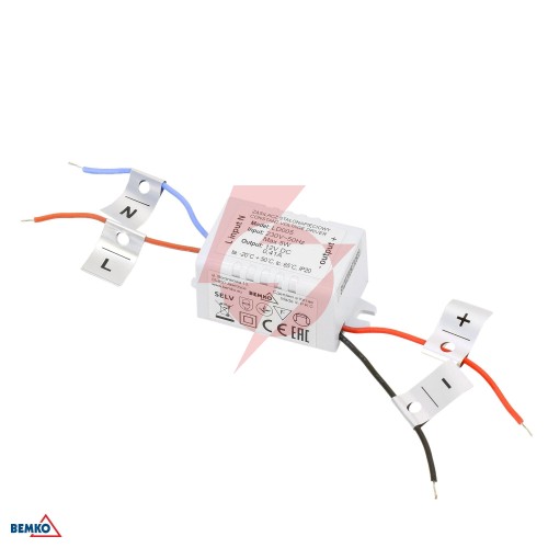 Zasilacz elektroniczny led 12v 5w