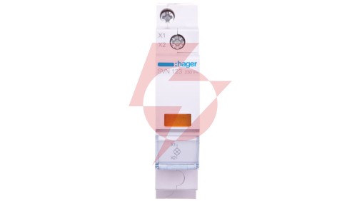 Lampka modułowa 1-fazowa pomarańczowa 230V AC SVN123