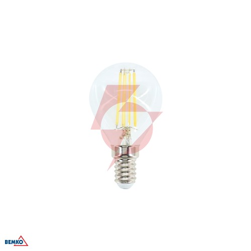 Źródło led filament 230v e14 g45 6w 700lm 2700k 320st
