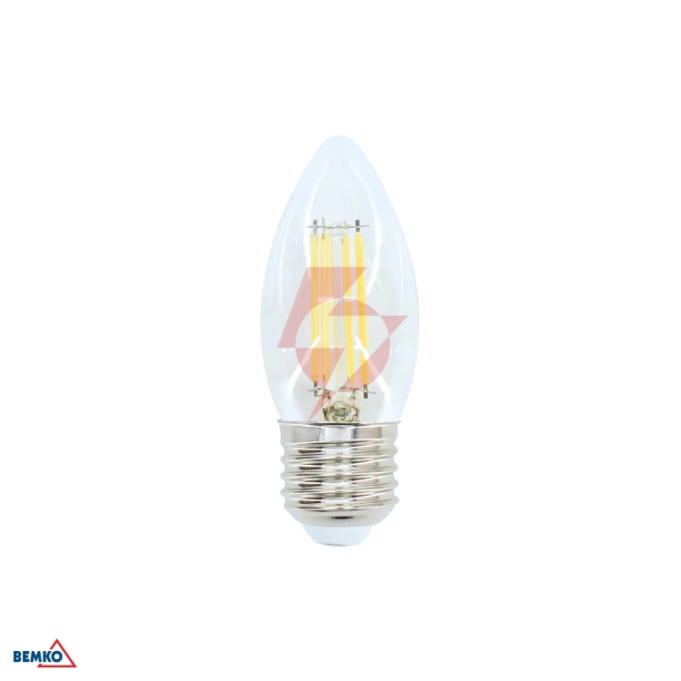 Źródło led filament 230v e27 c35 6w 700lm 2700k 320st