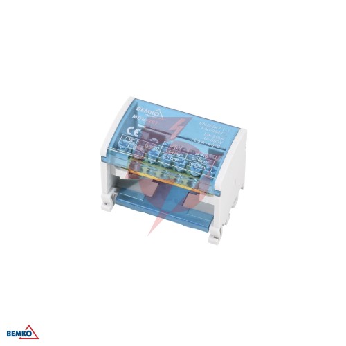 Blok rozdzielczy 14 zacisków 2x7 (5x5.3mm + 2x7.5mm)