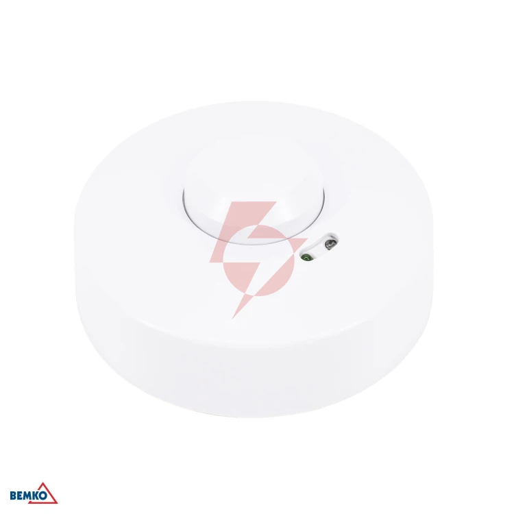 Czujnik mikrofalowy 1200w 360* ip20 okrągły biały