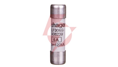 Wkładka bezpiecznikowa BiWtz cylindryczna 10x38mm 6A gG 400V LF306G