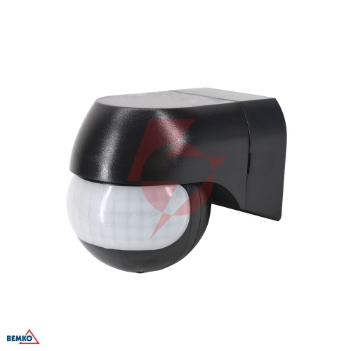 Czujnik ruchu pir 800w 180* czarny