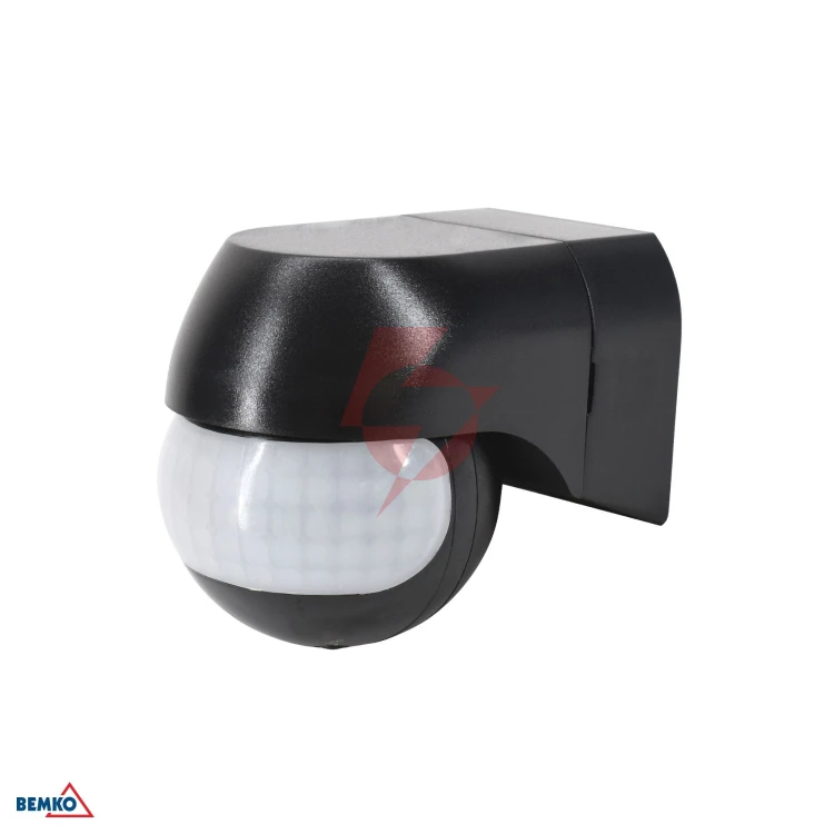 Czujnik ruchu pir 800w 180* czarny