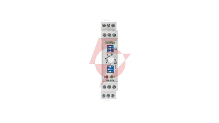 Przekaźnik czasowy 2P 5A 0,01sek-100h 24-240V AC/DC 4-funkcyjny RTX-420