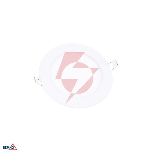 Downlight led boled  9w 4000k 720lm ip20 okrągły biały