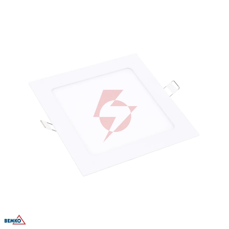Downlight led boled 12w 4000k 960lm ip20 kwadrat biały