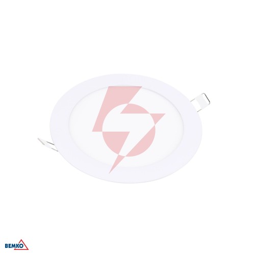 Downlight led boled 12w 4000k 960lm ip20 okrągły biały