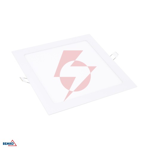Downlight led boled 18w 4000k 1450lm ip20 kwadrat biały